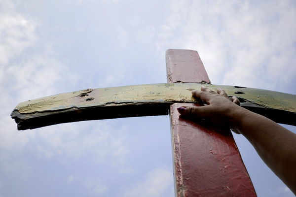 Das Lampedusa-Kreuz wird während der Veranstaltung in der evangelischen Kirche in Schupbach stehen und an die Opfer unter den Flüchtlingen erinnern.